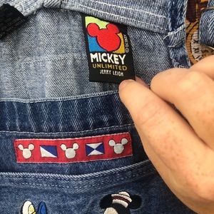 Vintage 90s Disney overall shorts